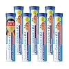 German Calcium + Vitamin D Drink Effervescent Tablets 140 Servings Orange-Grapefruit Flavour - 500 mg Calcium, 2,5 g Vitamin D3 - T&D Pharma Made in Germany