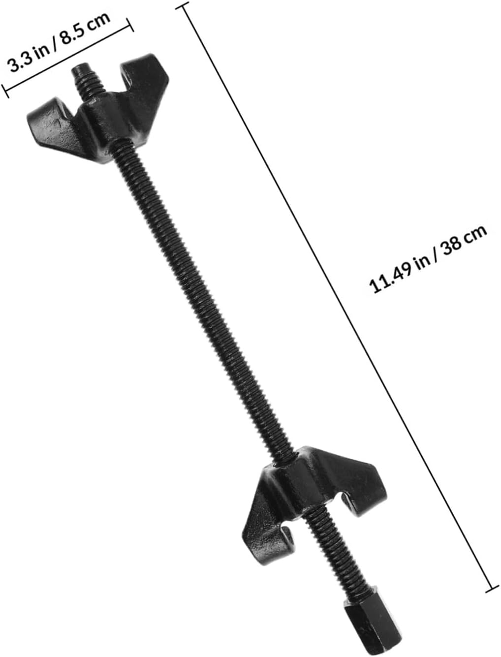 Yardwe Heavy Duty Coil Spring Compressor Tool 2pcs for Automotive Suspension Maintenance with Ergonomic Grip Vehicle Suspension Removal and Repair Equipment