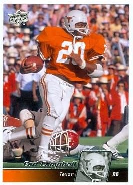 Earl Campbell football card (Texas Longhorns) 2011 Upper Deck #35