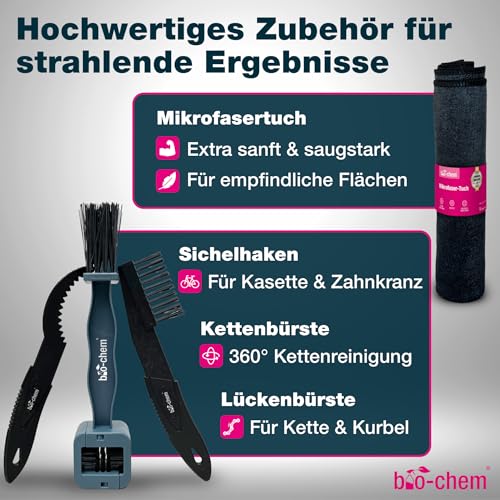 Fahrrad Reinigungsset Bio-Chem Profi 7-teilig für alle Fahrradtypen