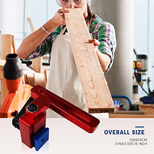 LOVIVER 2 Peças de Trilho de Esquadria para Ferramenta de Marcenaria Tipo T-Slot 45 T-Tracks