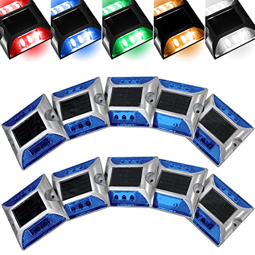 iimono117 道路鋲 ソーラー 自動充電 LED 道路 照明 ポール センターライン 縁石 反射板 視線誘導 合流帯 安全性 路肩鋲 車庫