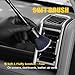 YmBest 10PCS Car Detailing Brush Kit, All-in-One Interior Exterior Auto Detailing Brushes Set, Durable Ultra Soft Boars Hair Car Detail Brush, Car Cleaning Brush with Storage Bag & Car Drying Towel