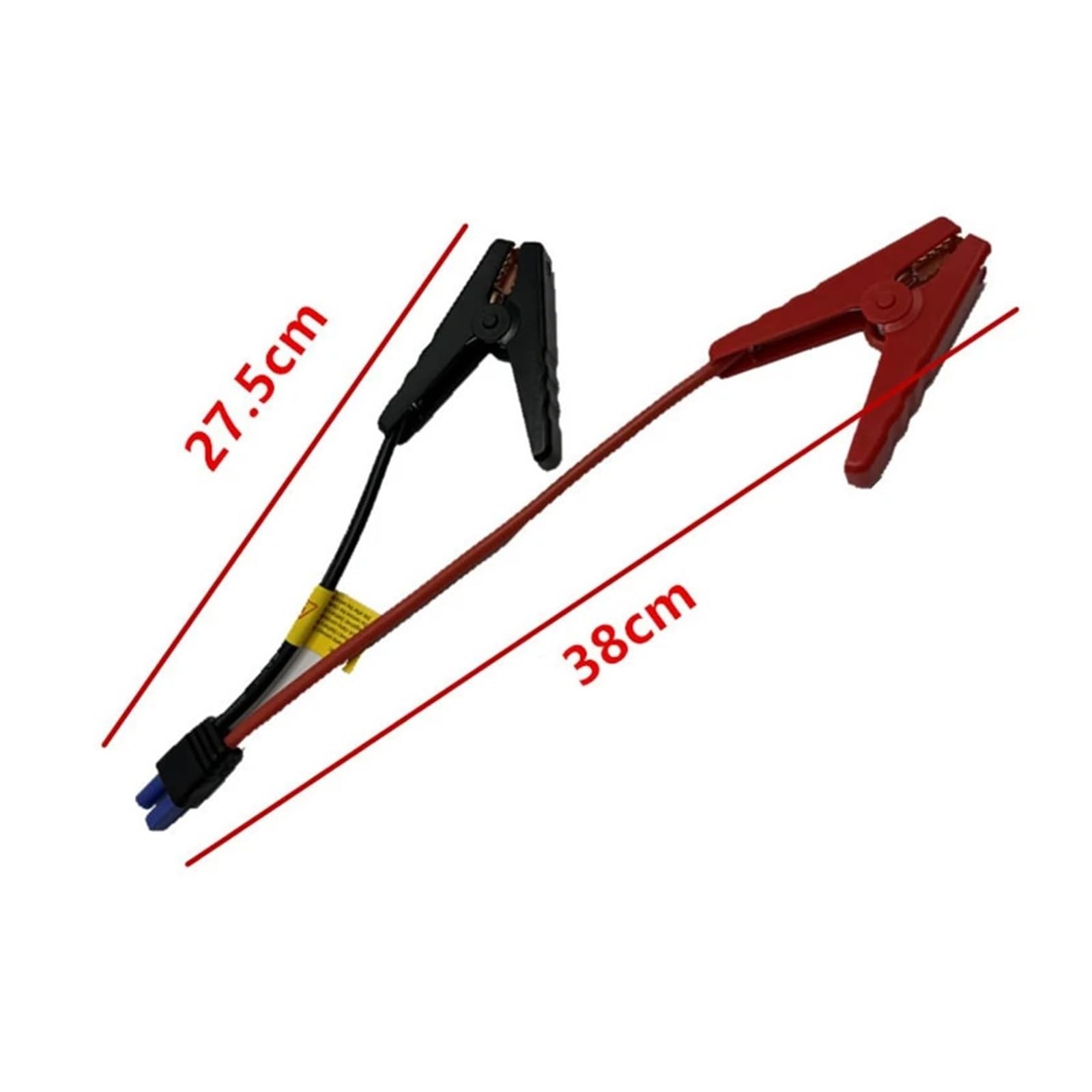 EC5 Jump Starter Cable with Clips, 12 V Car Battery Booster Replacement Leads for Portable Jump Starter Kit