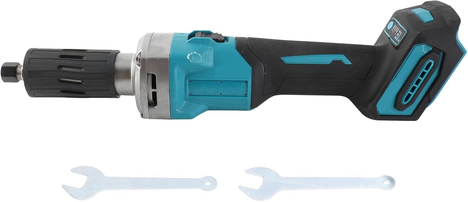 Cordless Die Grinder, 12000RPM Low Noise Brushless Heavy Duty Electric Die Grinder Tool, Multifunctional Power die Grinder for Grinding, Sanding, Deburring