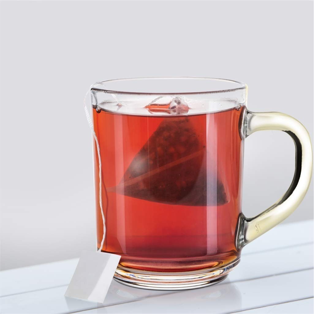 Home-Cart LVOOK Tea Coffee Mug melodia Elect Mug Transparent Set of 6 Pieces, 240ml