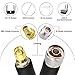 XRDS -RF SMA Male to N Male Cable 3 ft, KMR400 Low Loss N to SMA Cable for 3G/4G/LTE/ADS-B/Ham/GPS/WiFi/RF Radio to Antenna Use