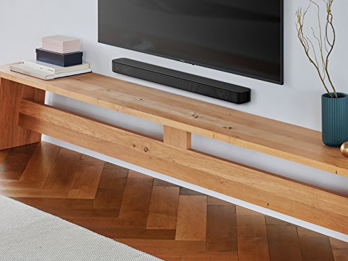 Sony 2.0Ch 120W Single Soundbar With Bluetooth, Bass Reflex Speaker S Force Surround, Black, HT-S100F