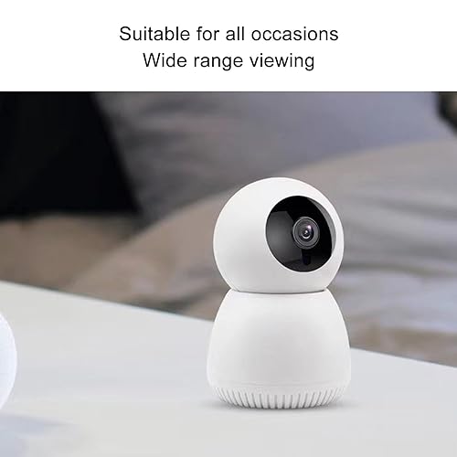 Miniatura 2 de Monitor de bebé, monitor de bebé con video WiFi, cámara de seguridad para bebés con función automática de visión nocturna para calmar al bebé,