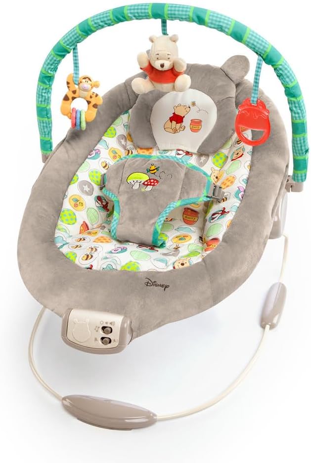 Disney Baby Winnie The Pooh Dots and Hunny Bouncer Pots