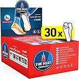 The Heat Company Semelles Chauffantes Adhésives - Extra Chaud - 8 Heures de Chaleur - Chaleur immédiate - autochauffante - purement Naturel - Small Taille: 36-40 - 30 Paires