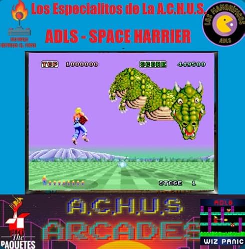 ADLS - Space Harrier - Los Especialitos de La A.C.H.U.S. Podcast Por  arte de portada