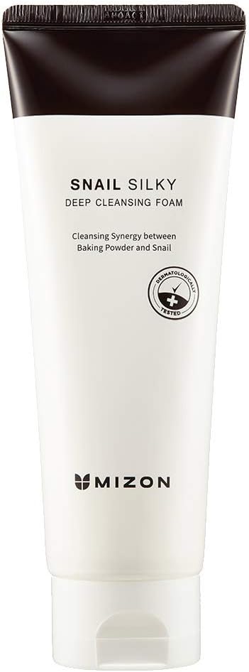 Snail Silky Deep Cleansing Foam, Cleansing Foam, Remove Dead Skin, Baking Powder Particles, No Irritation, No Dryness, Nutrition (5.29 oz)