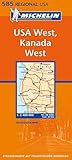  USA West Kanada West 1 : 2 400 000 (Michelin-Karten)