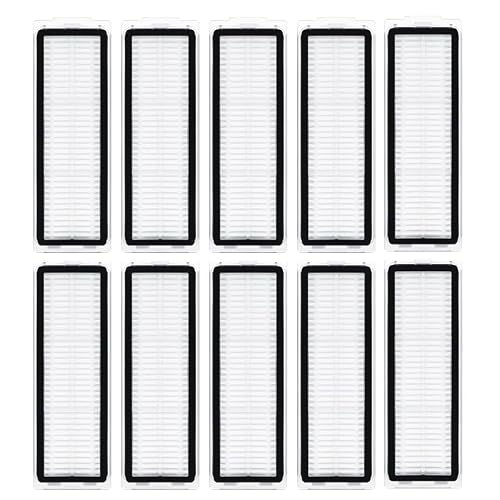 Qklyxr robot vacuum mop cloth Hepa Filter Accessories, for Xiaomi, for X20 Max/Pro, for Mijia M30 Vacuum Replacement, Washable And Reusable(10pcs Filter X20)
