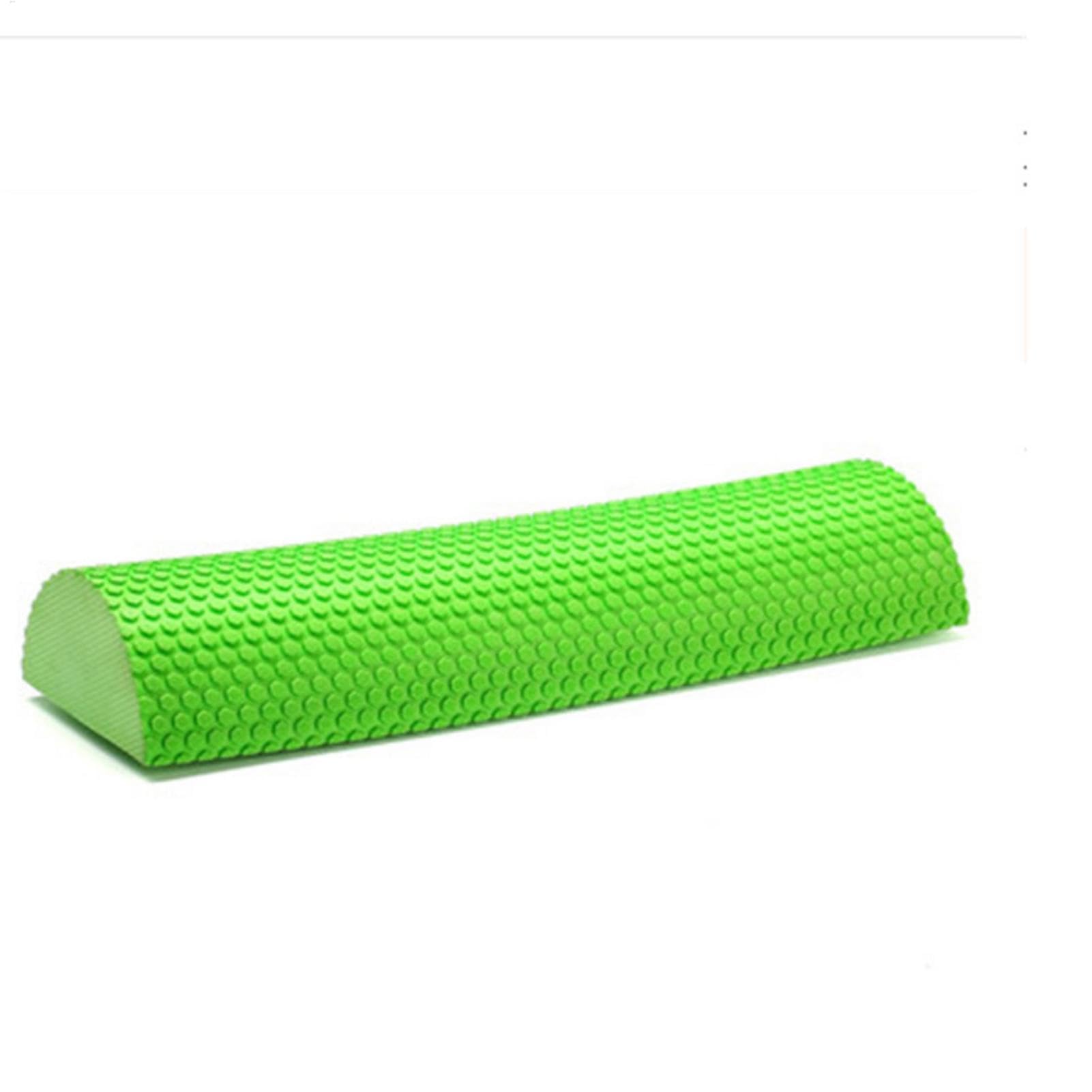 High Density Half Round Foam Roller Support,Physical Muscle Restoration,Full Body Athletic Massager For Back Stretching,Yoga Pilates Fitness Equipment With Massage Floating Point
