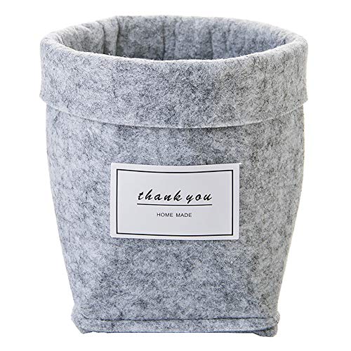 Filz Blume Pflanztöpfe für Zuhause Büro Tischdekoration 8 cm Balai