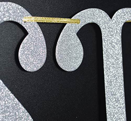 We Still Do Banner For Wedding Anniversary Party Decorations Sign Photo Prop (Silver Glitter) #TOP3