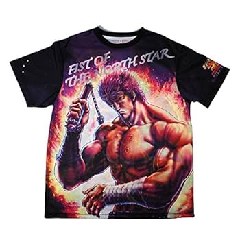 Amazon.co.jp: 北斗の拳 Tシャツ 激闘 Lサイズ ケンシロウ