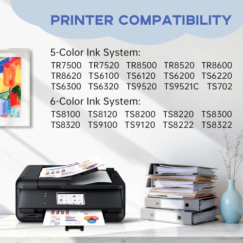 Image of Miss Deer CLI-281XXL 9 Color Pack Ink Compatible for Canon 281 Ink Cartridges, Work for Canon Pixma TS6120 TS8120 TR7520 TR8520 TS9120 TS6220 TS8220 TS9520 TS9521C (3Cyan,3Magenta,3Yellow)