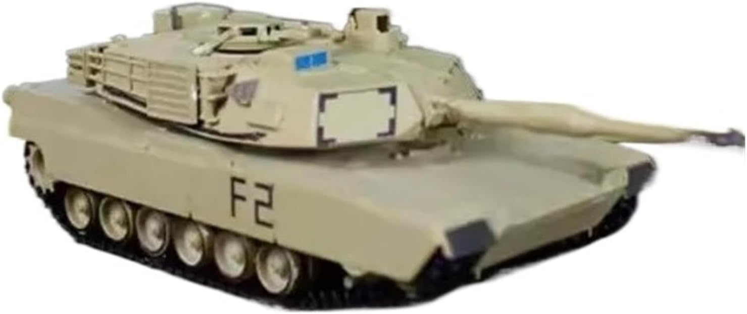 Realistic Tank 1:72 Scale for US Military M1A2 Tank Model Kit Static Die Casting Collectible Ornaments Static Tank Model