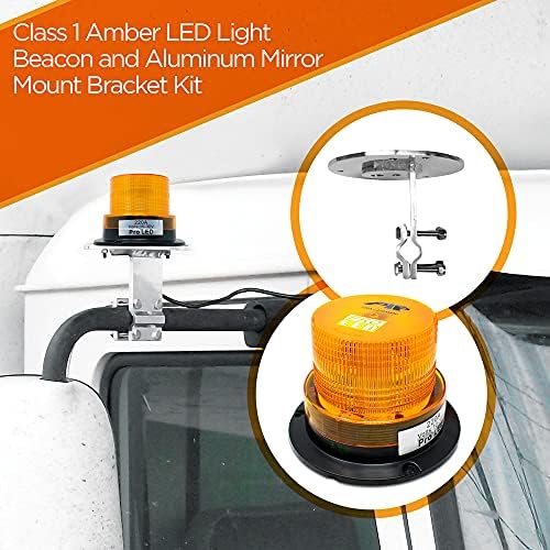 VULCAN Strobe Beacon Universal Mirror Mounting Bracket For Trucks