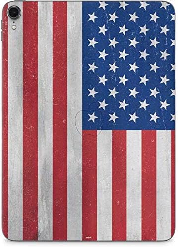 Skinit Decal Tablet skin compatible with iPad Pro 12.9in (2020) - Officially Licensed American Flag Distressed Design