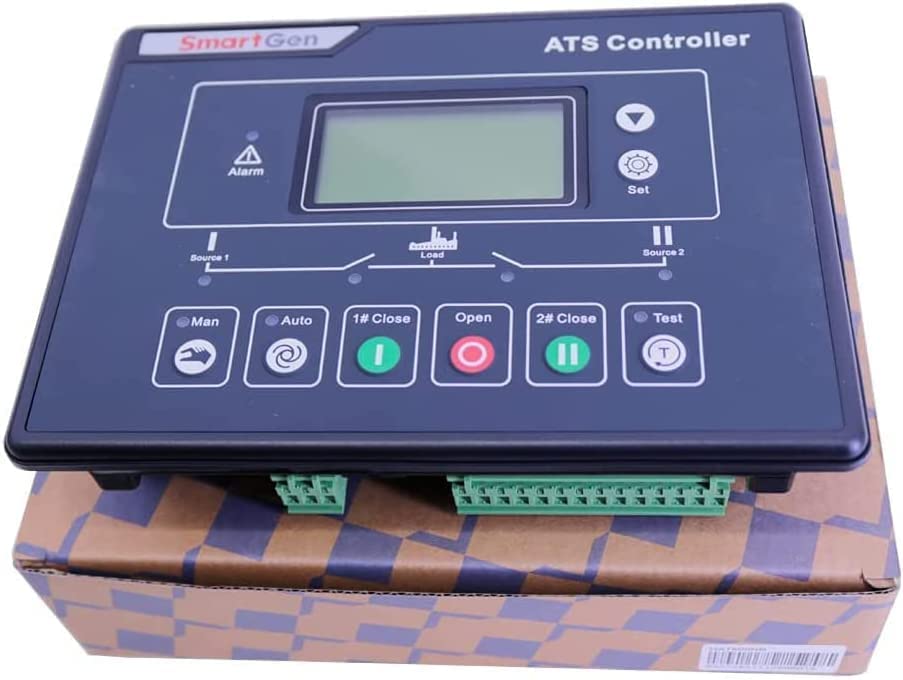 DC&AC Dual-Supply Module ATS Controller Generator with Working Power Range DC(8 to 35) V AC 220V Link RS485 Interface for All Types ATS Switches Frequency 50/60Hz