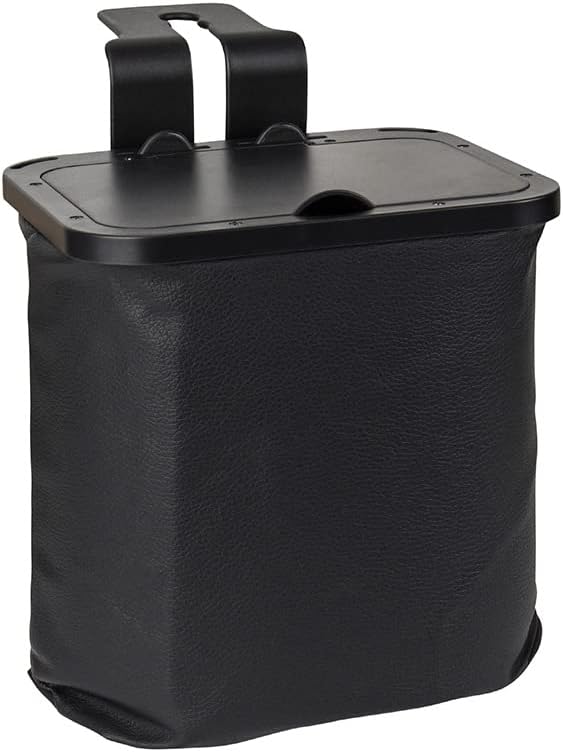 Car Trash Can for Acura MDX/RDX,Foldable Hanging Waterproof Garbage Bag with Lid Adjustable Stylish Waste Bin Practical Simple Install Ashbin