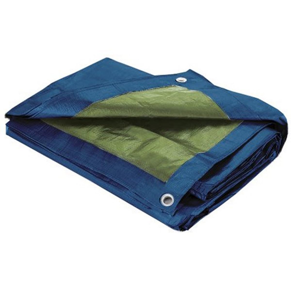 HomeMaison Waterproof Tarpaulin with Eyelets PVC Blue 400 x 500 cm
