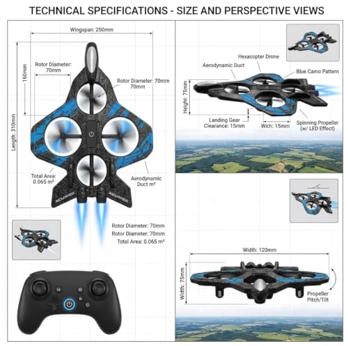 Generic 2.4GHz RC Fighter Jet with LED Lights - Image 4