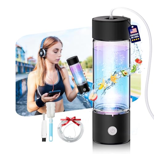 4.0 Upgrade Hydrogen Water Bottle & Hydrogen Absorption 【SGS Certification - 5000PPB】 Hydrogen...