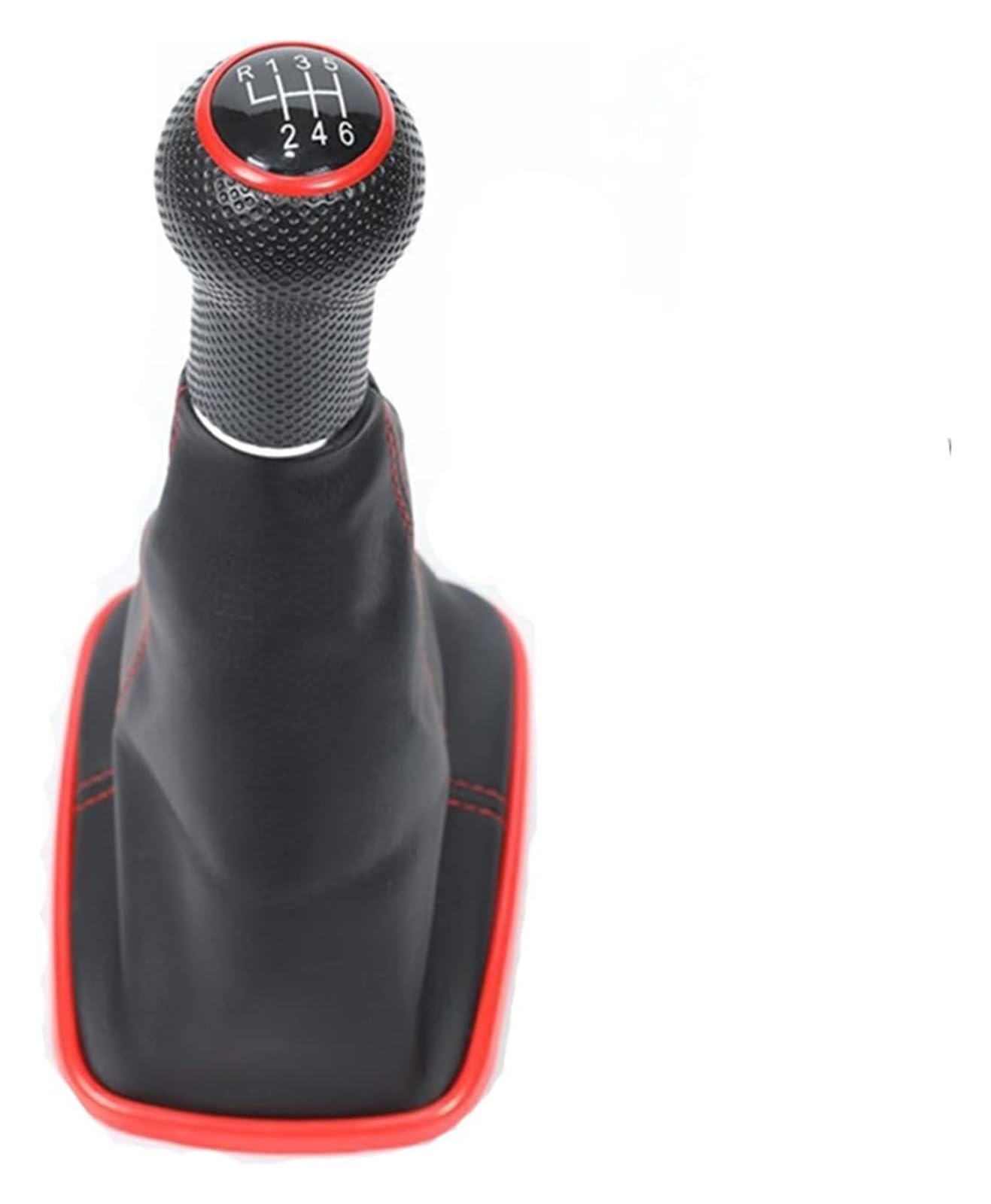 FNCVTM Car Gear Knob for VW for Golf 4 MK4 for Bora for Jetta GTI R32 2000-2004 12mm Car Gear Shift Knob Gaiter Boot