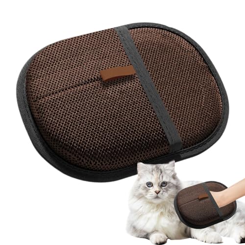 Guante removedor de pelo de mascotas, guante estático reutilizable para eliminar el pelo de mascotas para perros y gatos, guante de aseo de doble cara para alfombras, muebles, sofá, ropa y asientos de