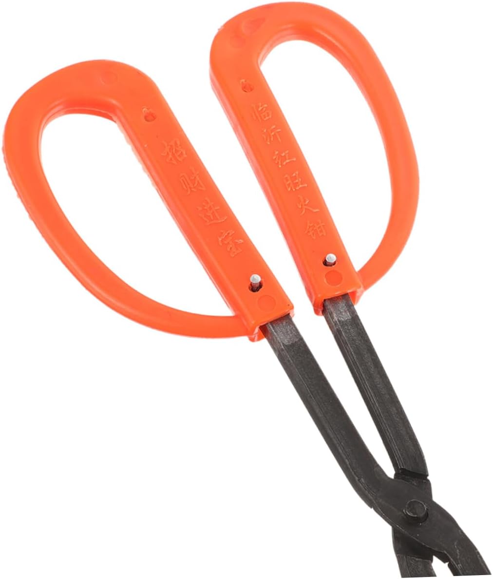 Garbage Clamp 2pcs Long Handle Metal Grabber for Garden Cleanup