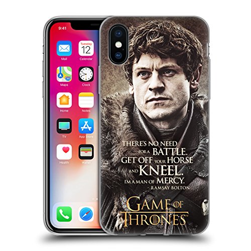 Bild: Head Case Designs Offizielle HBO Game of Thrones Ramsay Bolton Zeichen Zitate Gelh�lle [Milit�rischer Schutzgrad] Kompatibel Mit Apple iPhone X/iPhone XS Und Kompatibel Mit MagSafe f�r 19,95 EUR (-5%) statt 84,41 EUR bei amazon.de