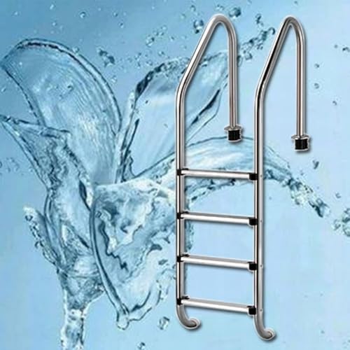 Escalera para piscina de acero inoxidable de 2 escalones miniatura 5