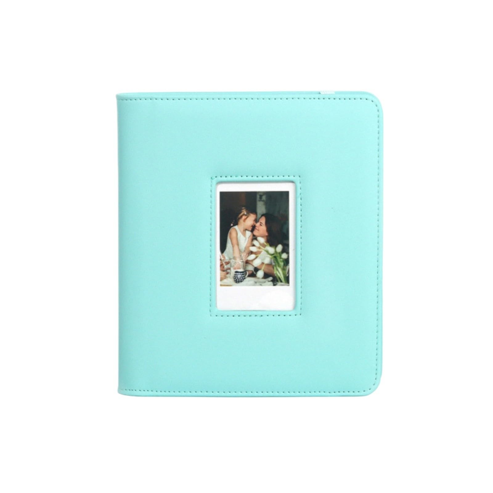 PU Photo Keeper Fit 288 Instantly 3Inch Prints Album for Camera Easy Pages Turning for Home Foot Immediate Storage