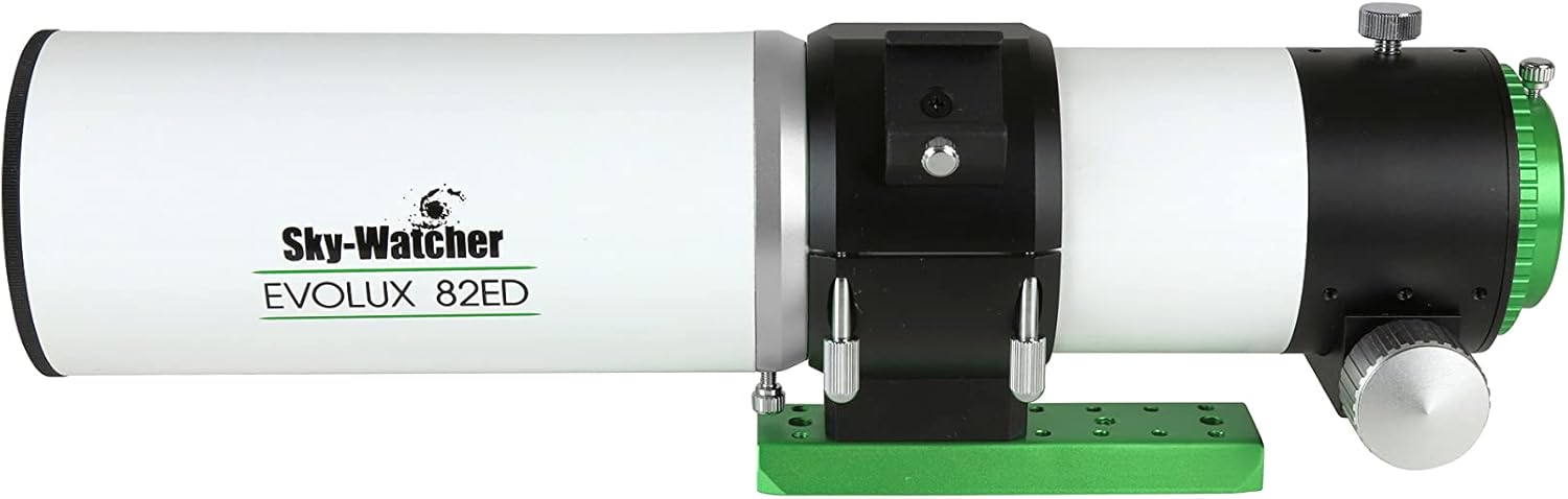 Sky-Watcher Evolux 82ED Doublet Apo Refractor Telescope- Compact and Procurable Optical Tube for Affordable Astrophotography, White (S11310)