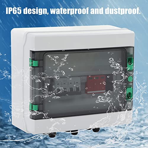 PV Combiner Box with Protector and - Safe Electrical Connection for Solar Panels Wall Mounting - and - Thumbnail 5