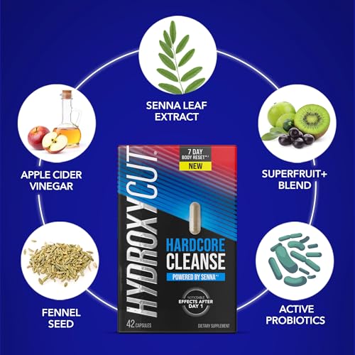 Hydroxycut HYX61076 Hardcore Cleanse - 42 Capsules thumb #1