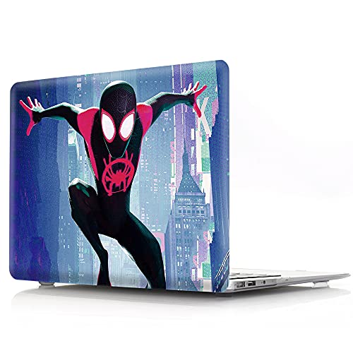 Bandless Case Compatible with MacBook Air 13 inch M1 A2337 A2179 A1932 2021 2020 2019 2018 Release, Plastic Cover for Mac 13.3 Retina Display & Touch ID - Spiderman A2337/A2179/A1932 (Air 2018-2020)
