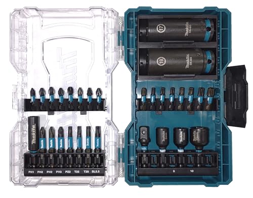 Makita E-22903 Lot de 30 embouts de vissage à impact Noir