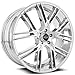 Blade BL405 Vittoro Custom Wheel - VITTORO Chrome 22" x 8.5", 35 Offset, 5x120.65 Bolt Pattern, 74.1mm Hub