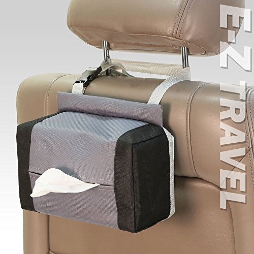 Image of FH Group E-Z Travel Napkin Tissue Dispenser Holder Fits Most Cars, SUVs, Trucks, and Vans Mint