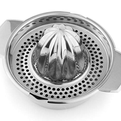 Espremedor de limão em aço inoxidável UPKOCH espremedor de limão espremedor de laranja espremedor de