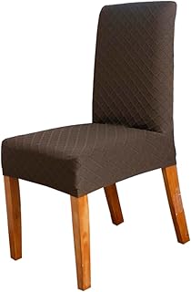 Yardenfun Capa De Assento Para Cadeira De Casa Capa De Assento Protetor De Cadeira Capa De Cadeira Elástica Toalha De Banquete Capa De Cadeira De Jantar De Café Capa De Cadeira Para