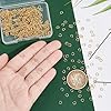 UNICRAFTALE 800 Pcs 4mm Doré en Acier Inoxydable Anneaux de Saut Ouverte Anneaux de Saute Connecteur Résultats de Bijoux pour la Fabrication de Bijoux et Projets D'Artisanat et Répaion #3