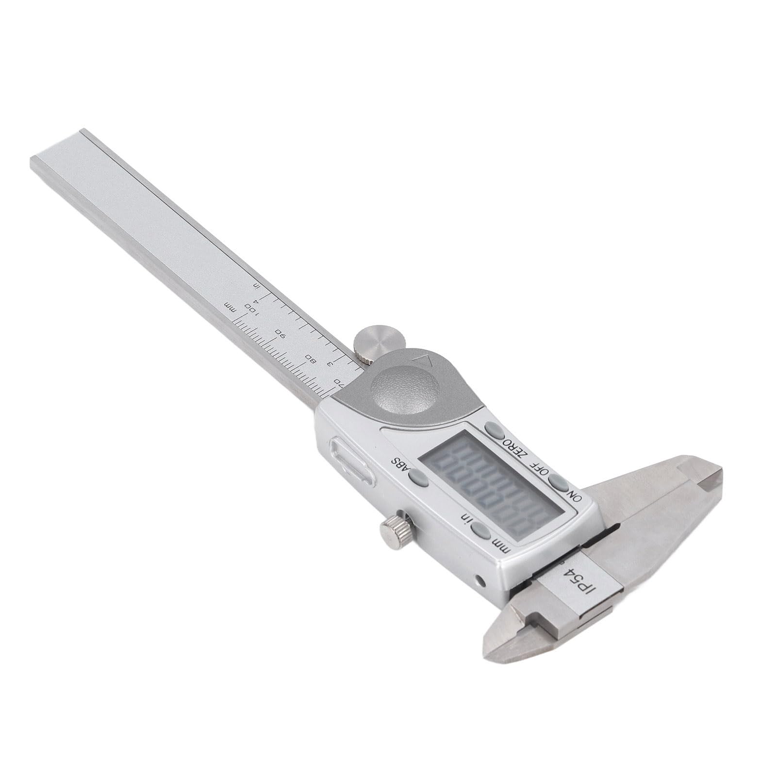 Sxhlseller Herramienta de Medición de Calibrador Digital de Rango de 0-100 Mm con Resolución de 0,0005 Pulgadas Calibrador Electrónico Impermeable IP54 para Profesionales de Taller Material de Acero