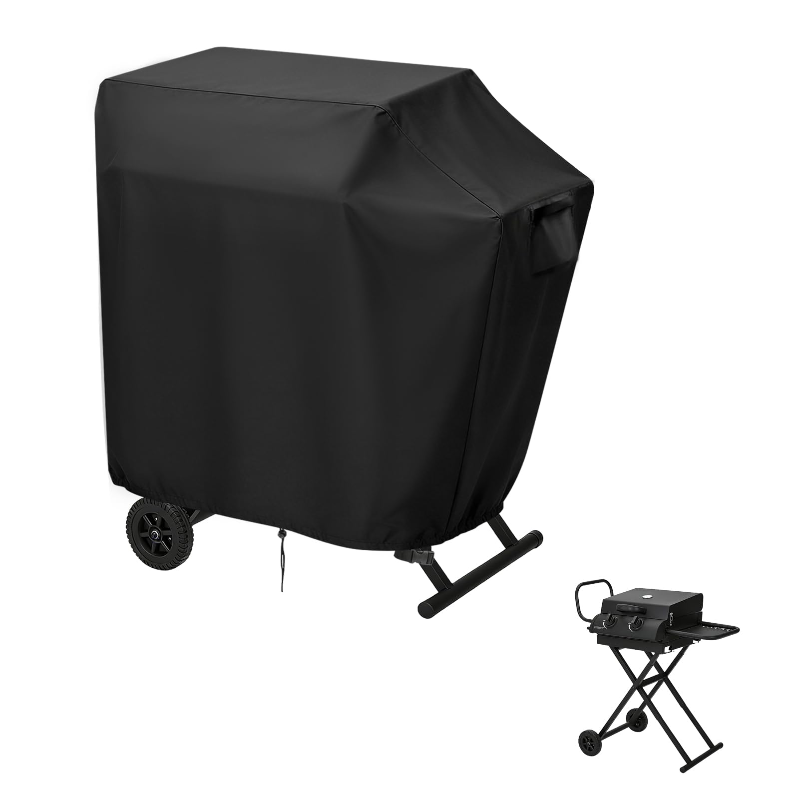 Funda impermeable para parrilla de gas de 3 quemadores, protección para barbacoa al aire libre, tela resistente a la decoloración, resistente a la intemperie, 123 x 52 x 109 cm y resistente, temporada